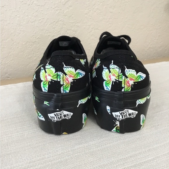 Vans Authentic Stacked Morph Blackout Glow In The Dark Size 6 - Picture 10 of 10